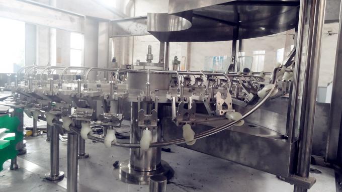 Sterowanie PLC Maszyna do napełniania butelek soków owocowych Stal nierdzewna SUS304 0