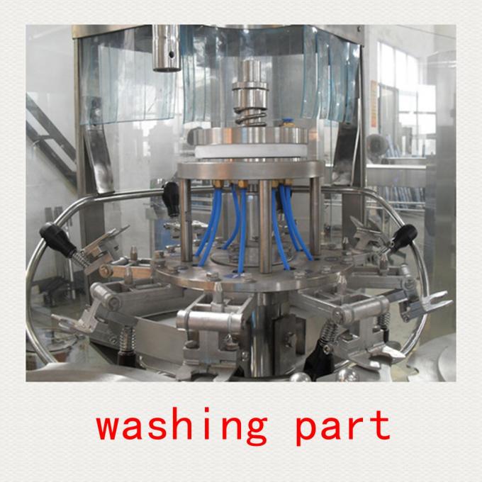 Rotary Wheel 3-In-1 Plastic Bottle Water Making / Packing Water Bottling Machine 0
