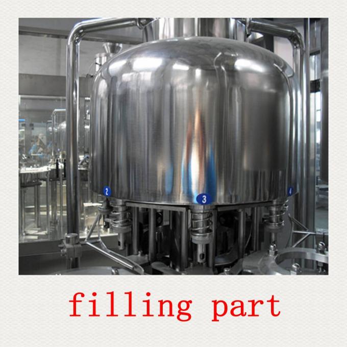 Rotary Wheel 3-In-1 Plastic Bottle Water Making / Packing Water Bottling Machine 1