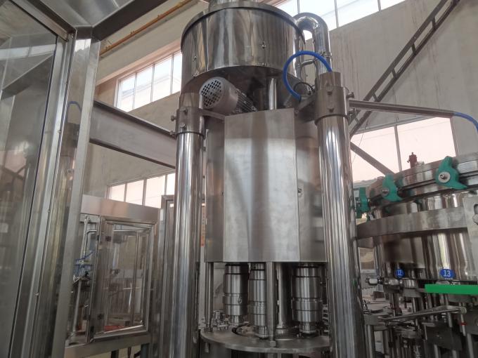 Zero Calorie Beverage Full Automatic Small Carbonated Drink Filling Machine / Plant 4