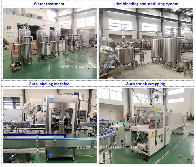 Automatyczna maszyna do produkcji napojów o smaku soku pomarańczowego Wyposażenie roślin 2