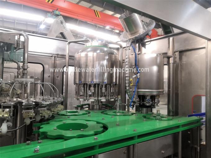Maszyna do napełniania soków ze szkła owocowego 200 ml Automatyczna linia do produkcji aromatów 1