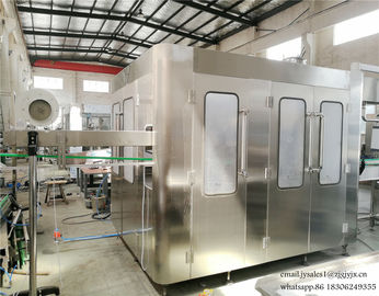 Zero Calorie Beverage Full Automatic Small Carbonated Drink Filling Machine / Plant