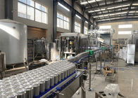 6000CPH Fruit Juice Canning Line , Coconut Water Aluminum Can Filling And Sealing Machine
