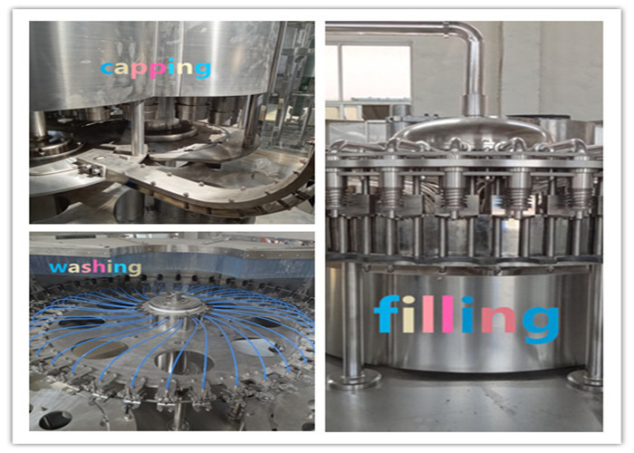 500ml 8.63kw Efficiency 15000BPH Pure Water Filling Machine