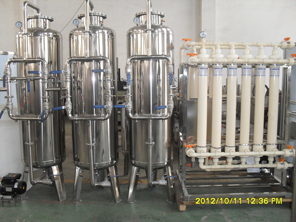 10.75kw Electric Driven Water Purifying Machine One Stage RO Water Purifier